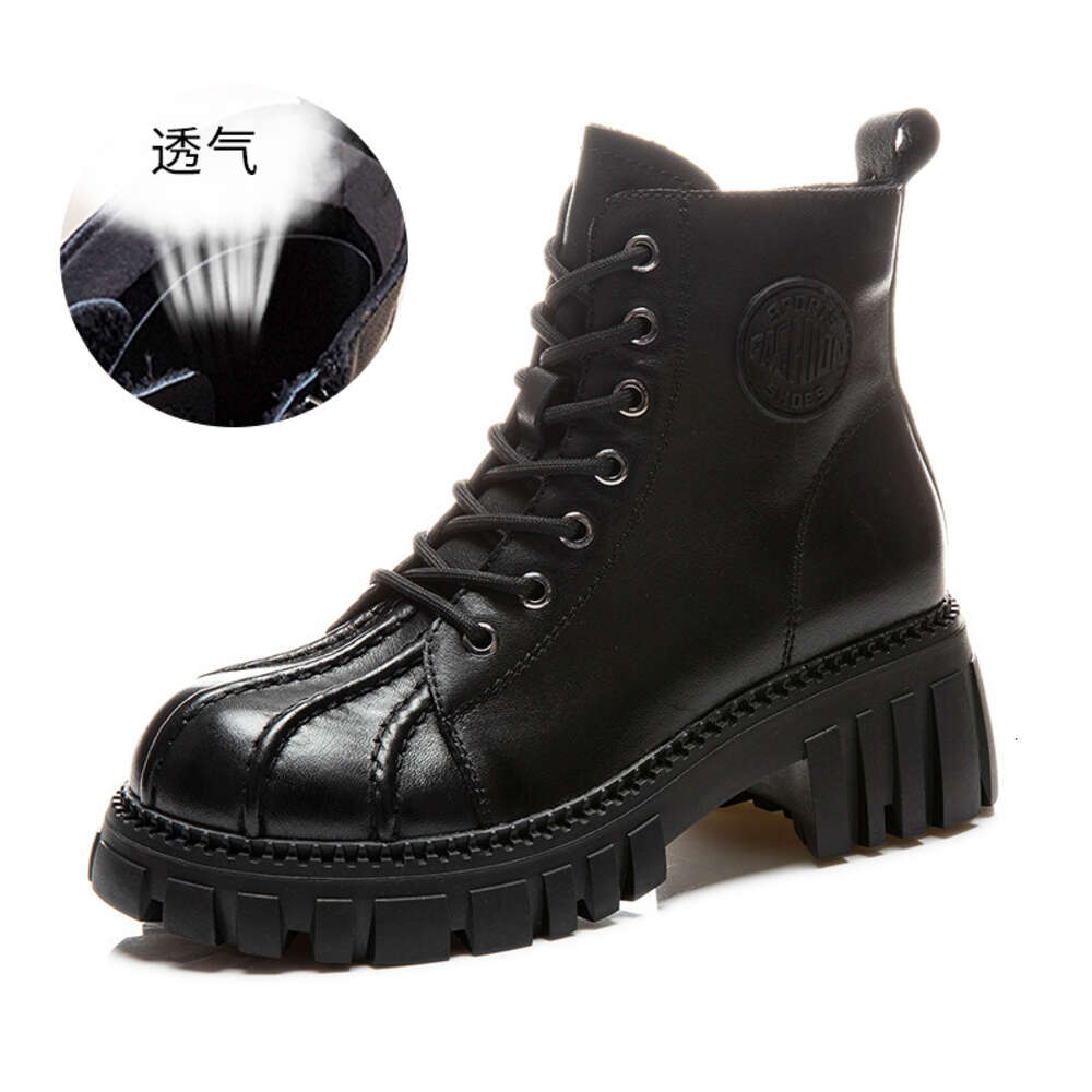Ddmysports Ead Layer Cowhide Shell Top Martin Women In The Autumn Of New S Short British Style Boots For Children OUTDOOR