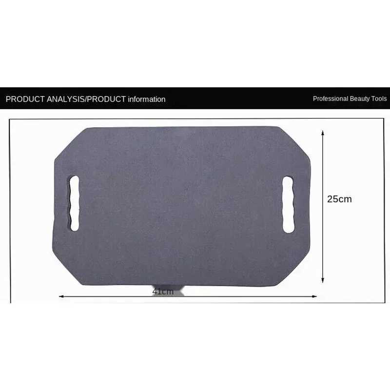 1pcs Mirror Wall Mount Makeup Back Shockproof Foam Square Hair Hairdressing Supplies Y240819