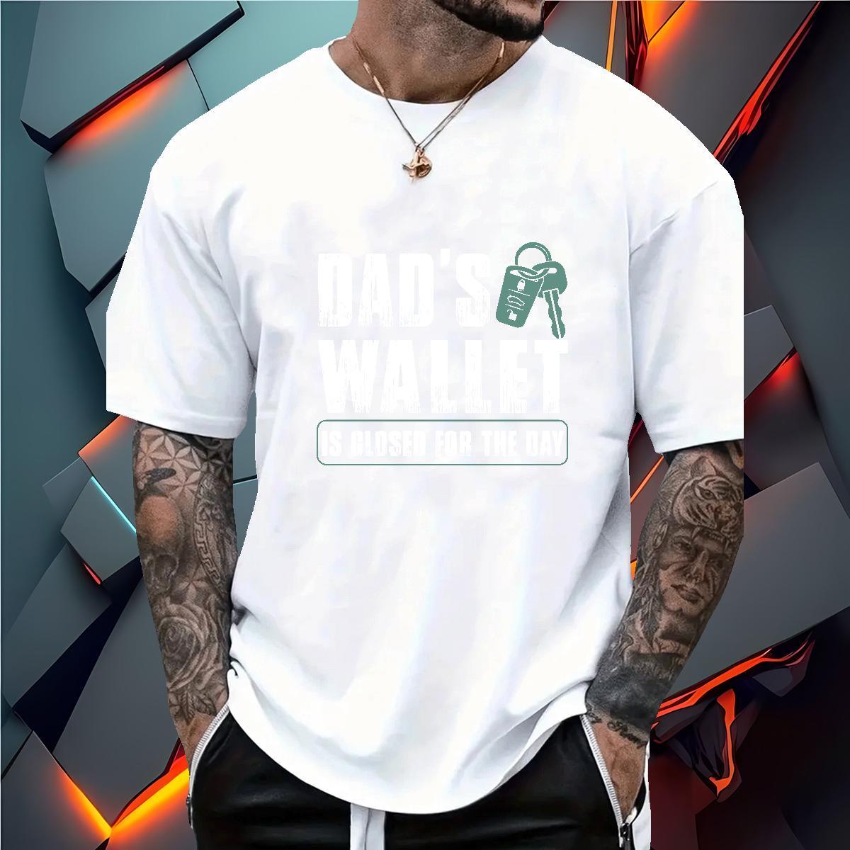 TOP Quality keys 100% Cotton 230g Men Tops Tees Sport Crew Neck Man T Shirts DIY Asian Size Tshirts