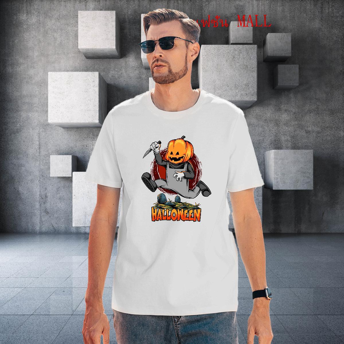 Cool Design T-Shirts halloween Breathable Crew Neck Street Casual DIY Printed 100% Cotton 230g Tshirts Designer Fashion Tees