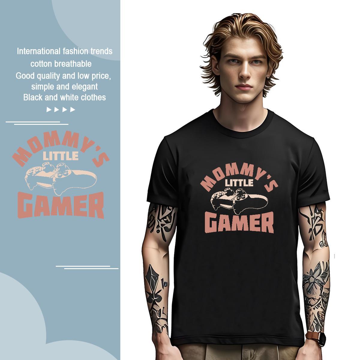 Loose monogram 230g Pure Cotton Tshirts Casual Daily Wear O-Neck Short Sleeve Men T Shirts Designer Graphic Polos
