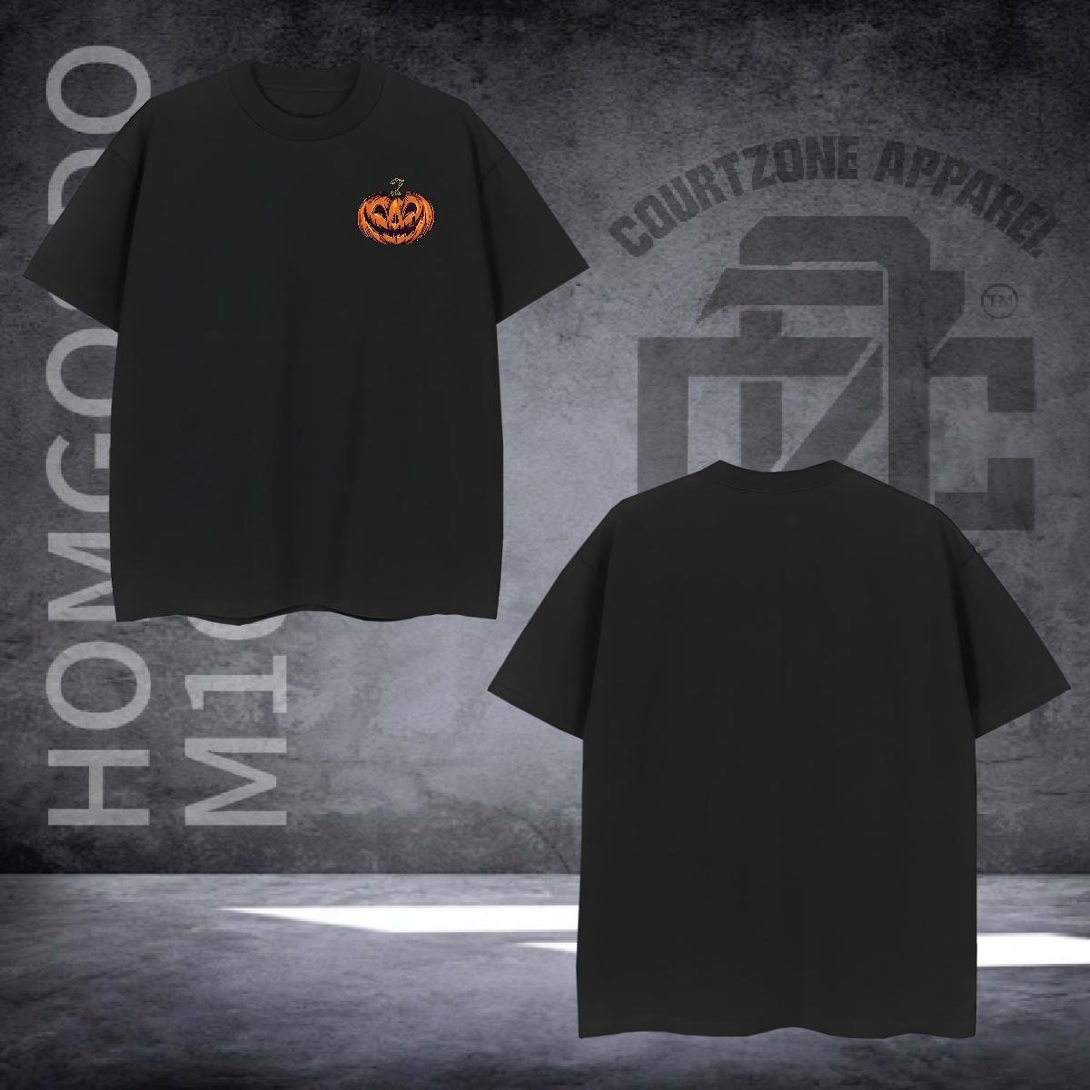 Classic Casual Tshirts pumpkin Outdoor 230g 100% Cotton Polos Breathable Soft Designer T Shirts Men Asian Size