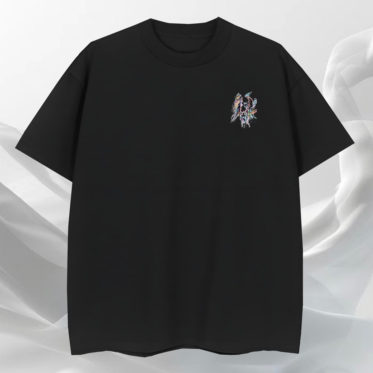 Soft Tshirt for Man Woman Daily Outfit 100% Cotton 230g Oversized 3XL 4XL O-Neck Short Sleeve horse T-Shirts for Men Classic Casual Tshirts