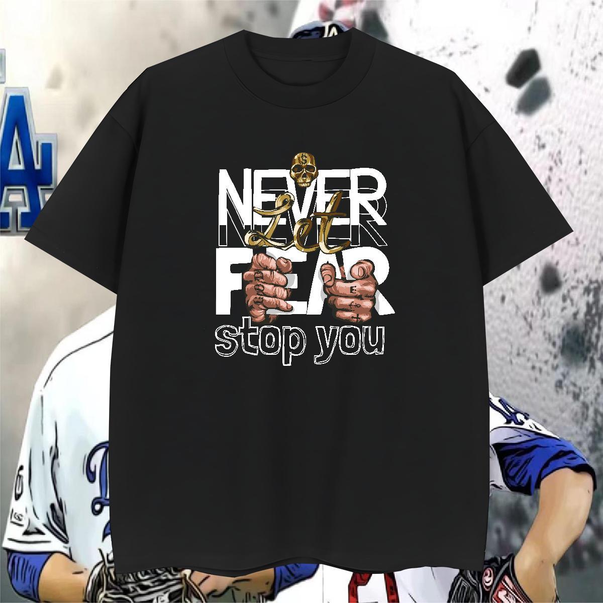 T Shirts Men 230g Cotton hand- Sports Casual Breathable Short Sleeve DIY Anime Men Tops Tees 2024 DIY Loose Fit Tee Shirt