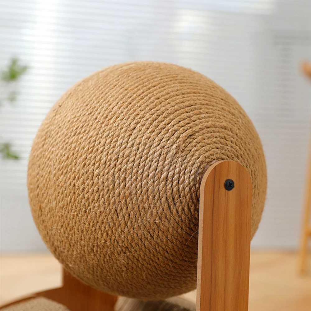 Cat Scratching Ball Toy Kitten Sisal Rope Ball Board Grinding Paws Toys Cats Scratcher Wear-resistant Pet Furniture suppliesXJ240817