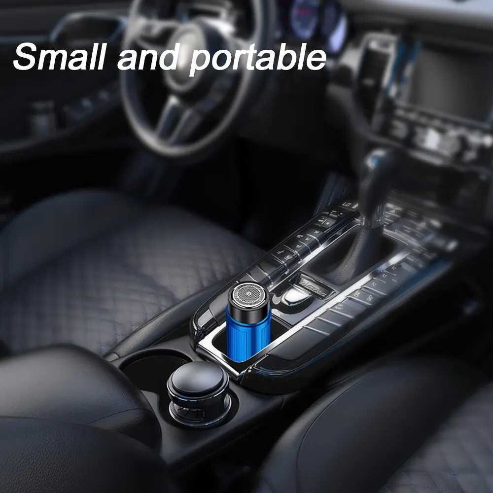 Mini electric shaver mens automatic shaver trimmer car charging shaver portable shaver travel shaver W240819