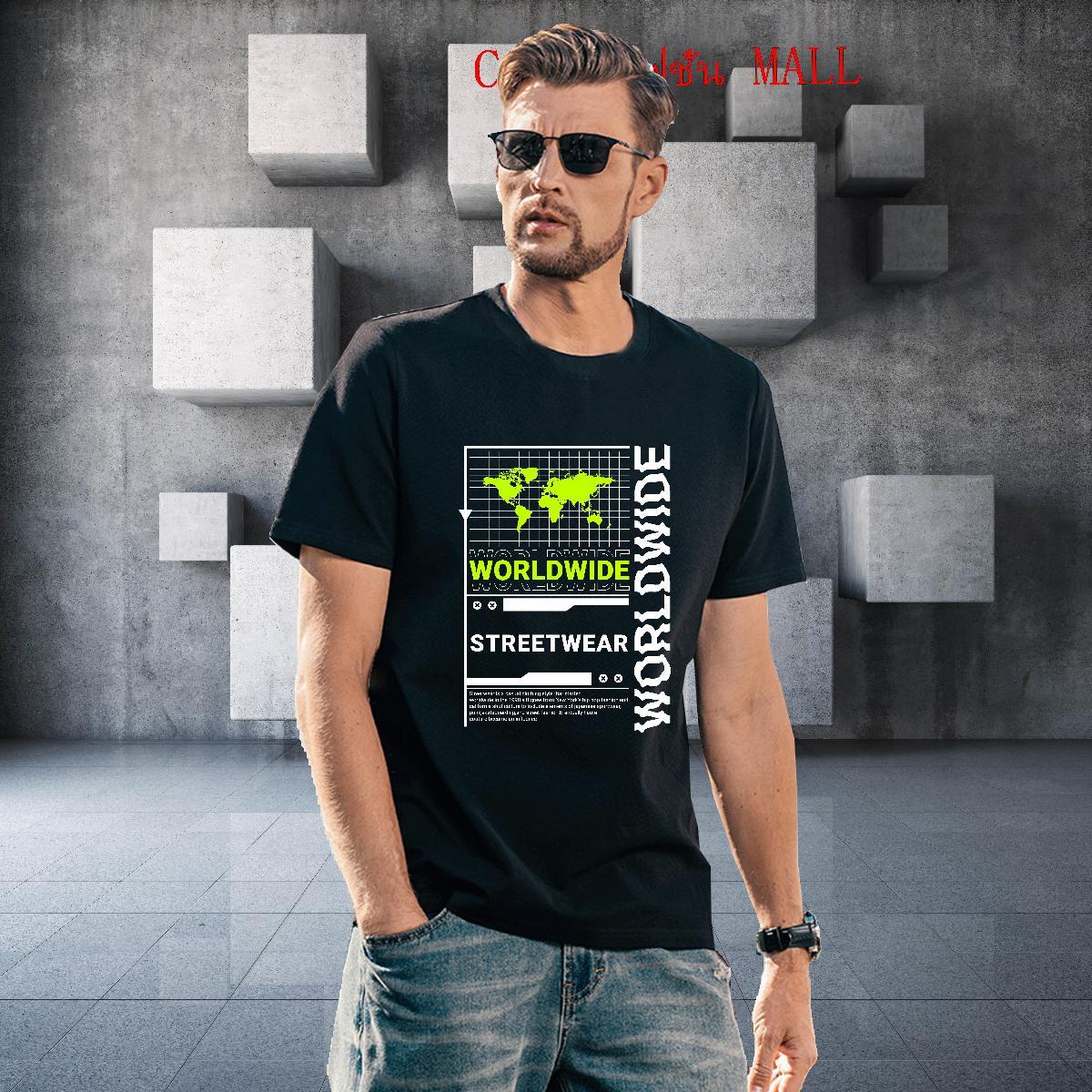 Free Shipping worldwide T-Shirts for Men Home Outdoor Men Tops Tees 230g 100% Cotton Fashion Design Short Sleeve Soft DIY Anime Tee Shirt
