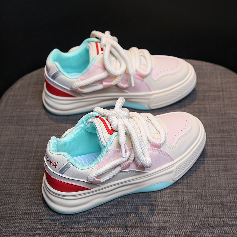 Ddmysports Little White Autumn New Korean Edition Student Versatile Casual Women S Flat Ins Sports Board Shoes JC OUTDOOR