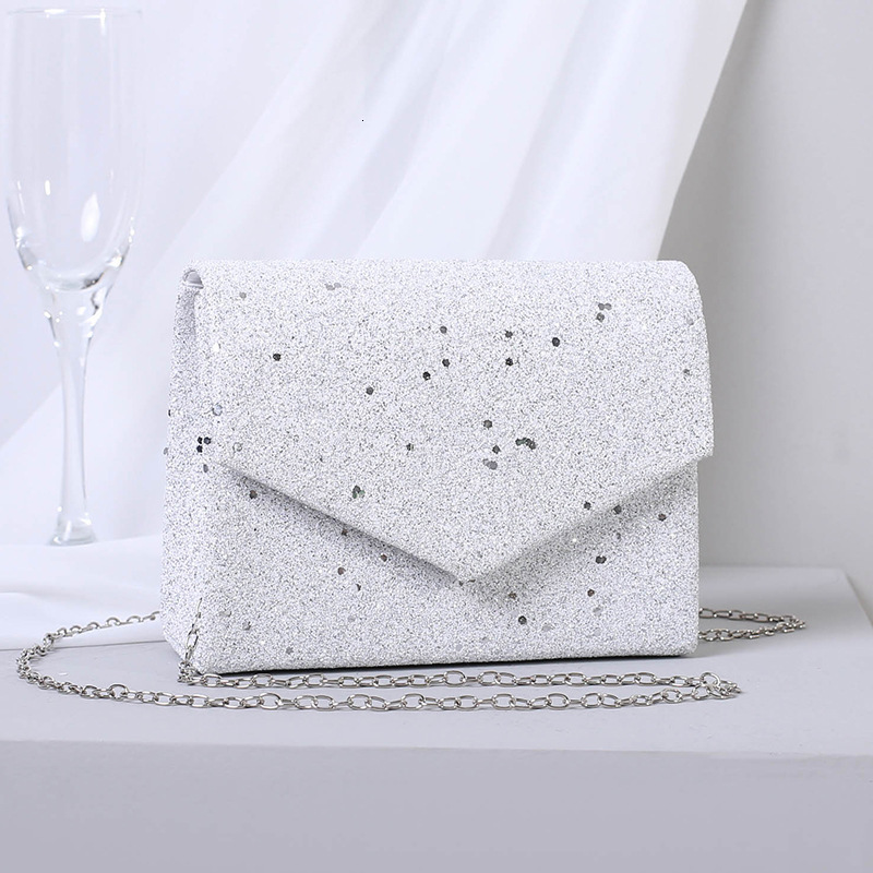 Ins2024 New Korean Fashion Envelope Dinner Handheld Single Shoulder Crossbody Small Bag