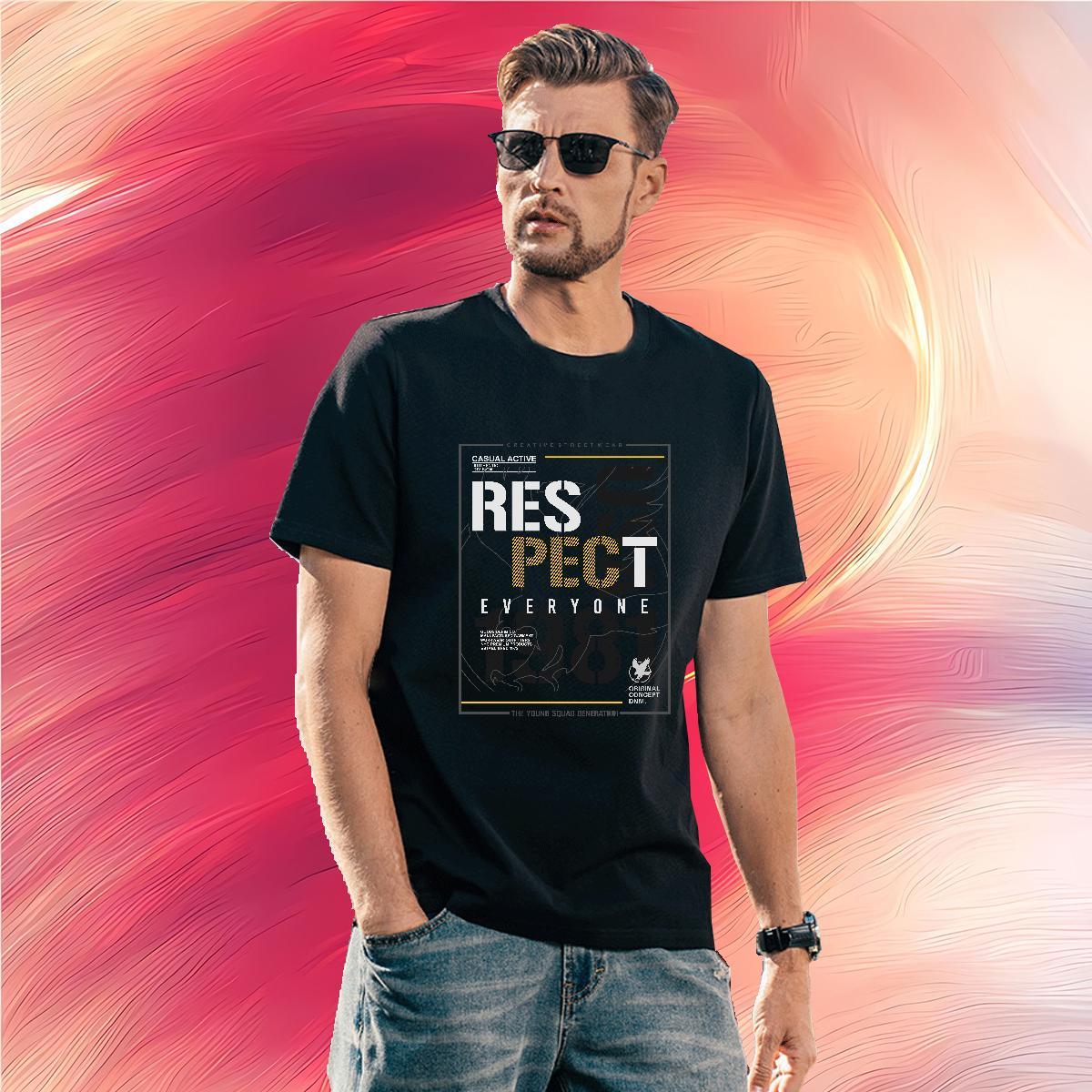 Popular number 230g Pure Cotton Tshirts Street O Neck Short Sleeves Mens T Shirts 2024 Skull Top Tees