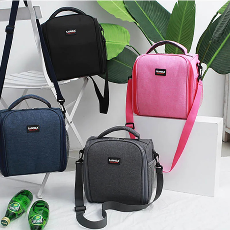 Mini Waterproof Picnic Bag Camping Storage Lunch Handbag Portable Thermal Folding Backpack Isothermal Insulation Cool Stuff Box 240819