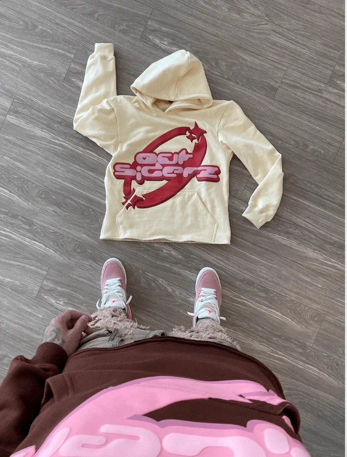 Streetwear Hoodie Y2K Hip Hop Graphic Print Oversized Hoodie Sweatshirt Mens Womens Harajuku Gothic Pullover Hoodie Clothes 240809