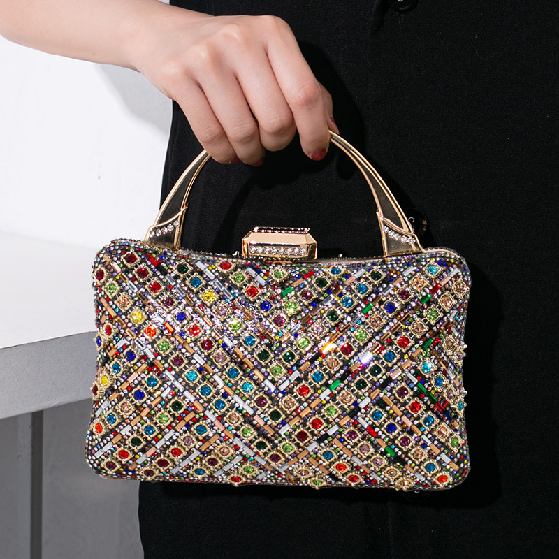 New Bag, Banquet Handbag, High Grade, Diamond studded Women's Bag