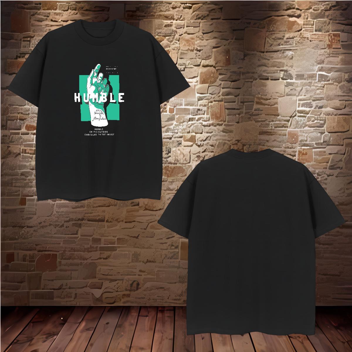 T shirt 230g Pure Cotton hand Sport Breathable Short Sleeve Anime Print Men Clothes T-Shirt Stylist Popular Wear