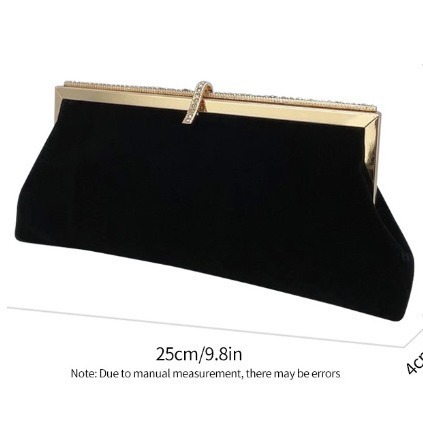 2024 New Fashion Velvet Diamond Set Bag, Elegant Banquet Dress Handbag, Cheongsam Handbag