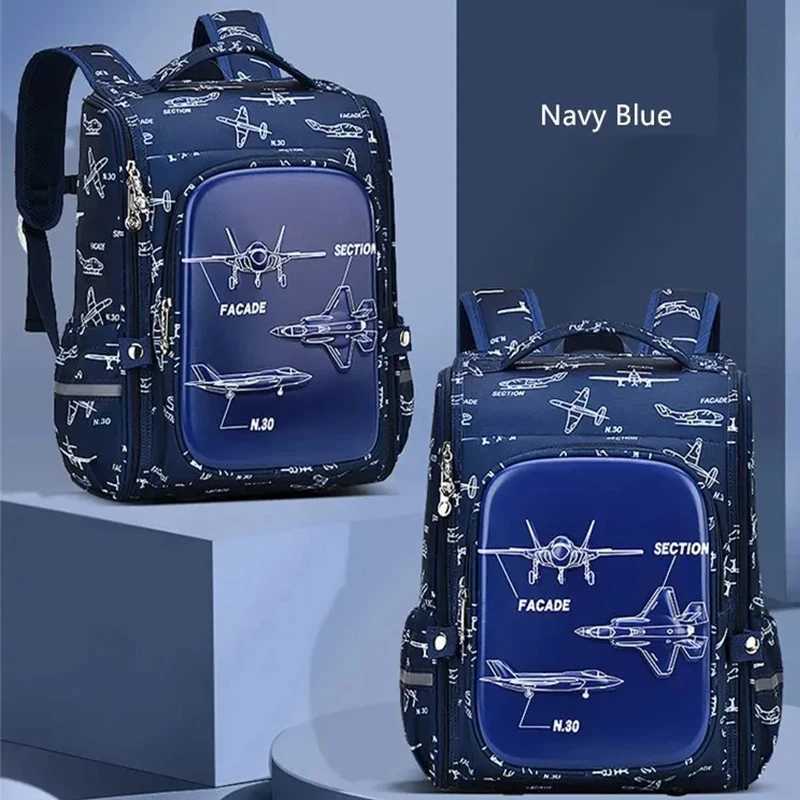 High Quality School Backpack for Boys Kids Bookbag Set with Lunch Bag Pencil Case Elementary School Bag Large Primary Book Bag Y240820