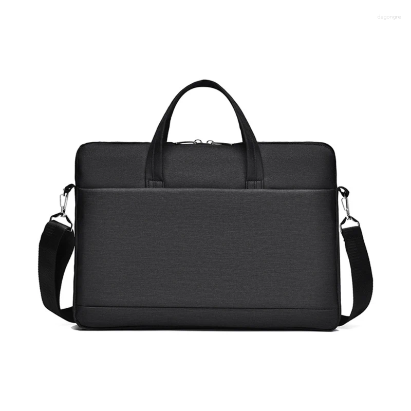 Laptop Briefcase Bag Women - Lightweight Carrying hot Case with Adjustable Strap for Business and School, 13 Inch, Black