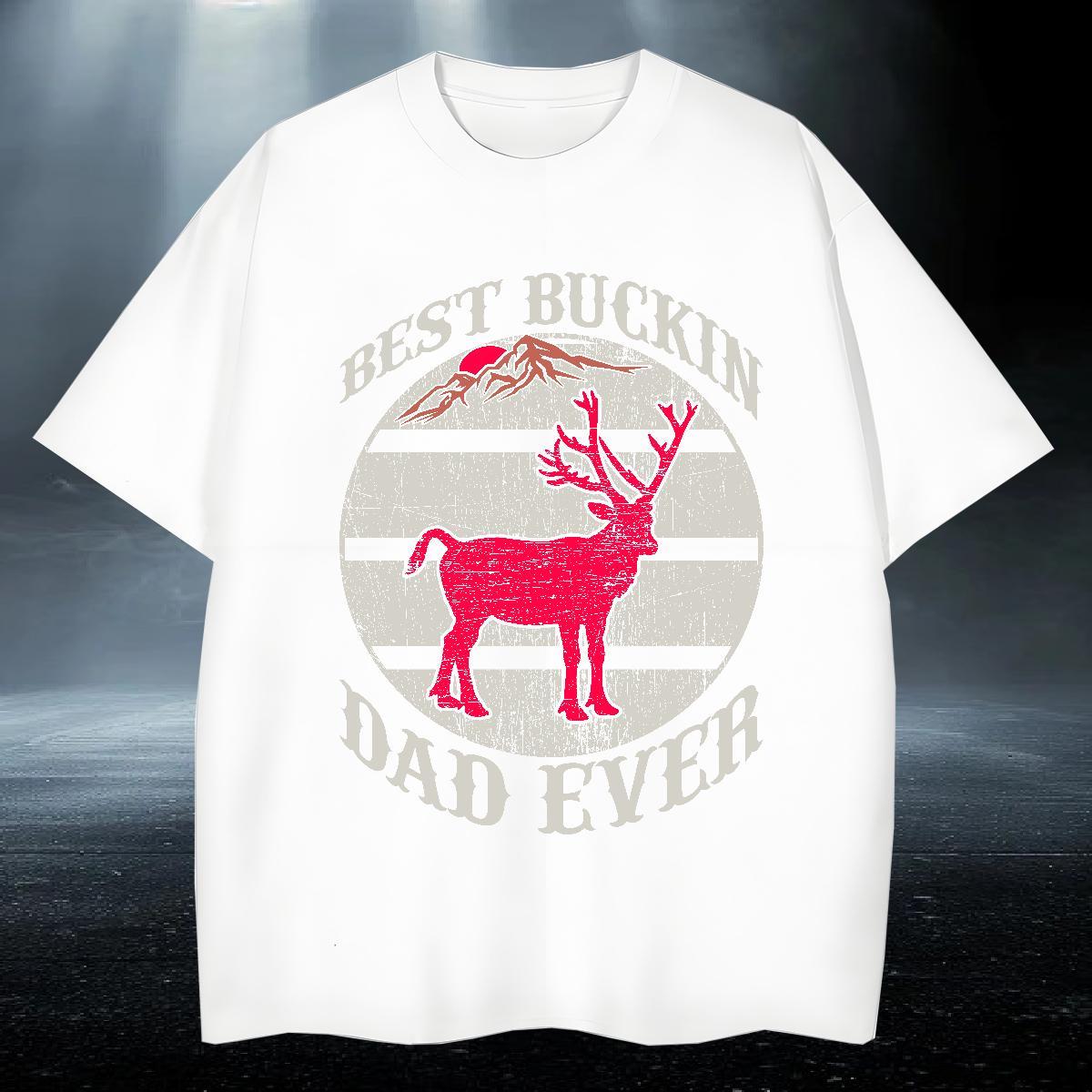 Designer Tshirt for Man Woman Casual 100% Cotton 230g Custom Print Oversized O-Neck Short Sleeve deer T Shirt For Man New Arrival Wear