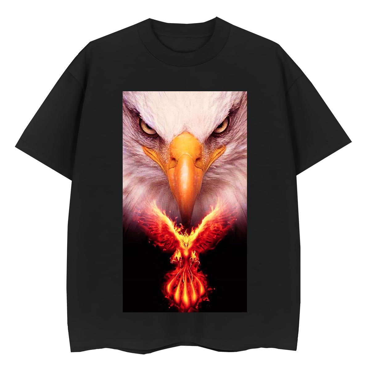 2024 Women Tshirts High Street Hip Hop Crew Neck Polos Female 230g 100% Cotton cool Custom Cartoon Womens T Shirts