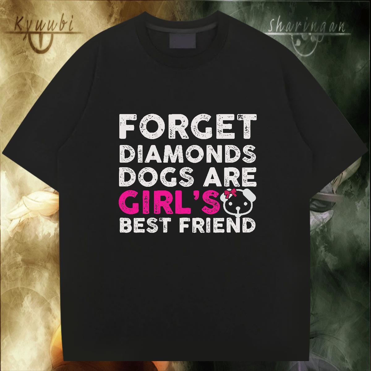 Cool Design Tshirts Daily Wear 230g 100% Cotton Cartoon Print O Neck Short Sleeves girls T-Shirts for Men New Clothes
