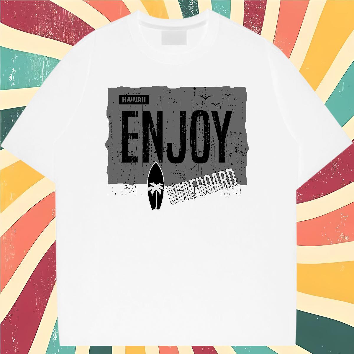 Cool stakeboarding 230g 100% Cotton Men Clothes T-Shirt Spring Summer O Neck Short Sleeves T Shirts Men DIY Custom Print Oversized Polos