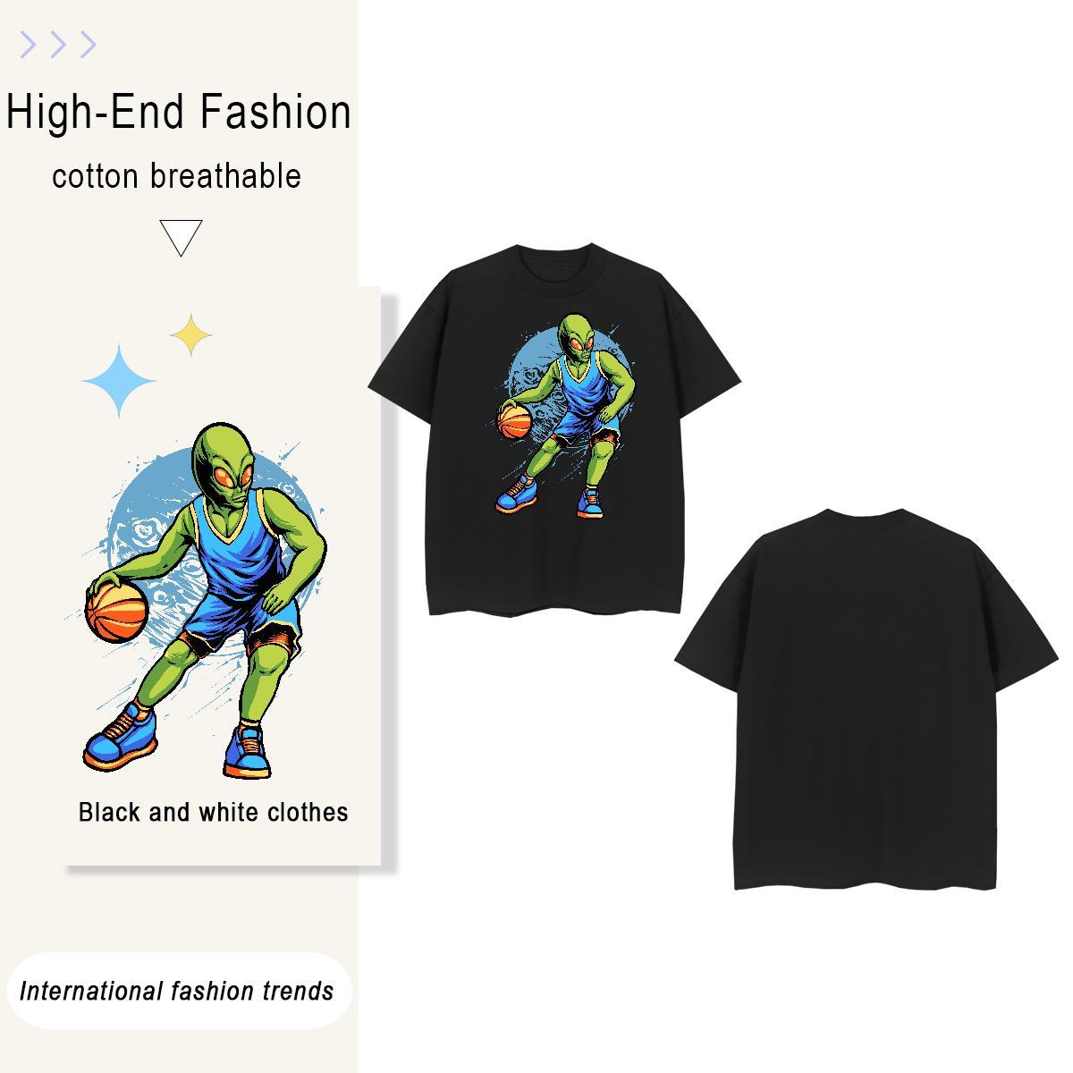 Designer ET 230g Pure Cotton Tshirt for Man Woman Street Casual Crew Neck Breathable Mens T Shirts Classic Casual DIY Logo Oversized Polos