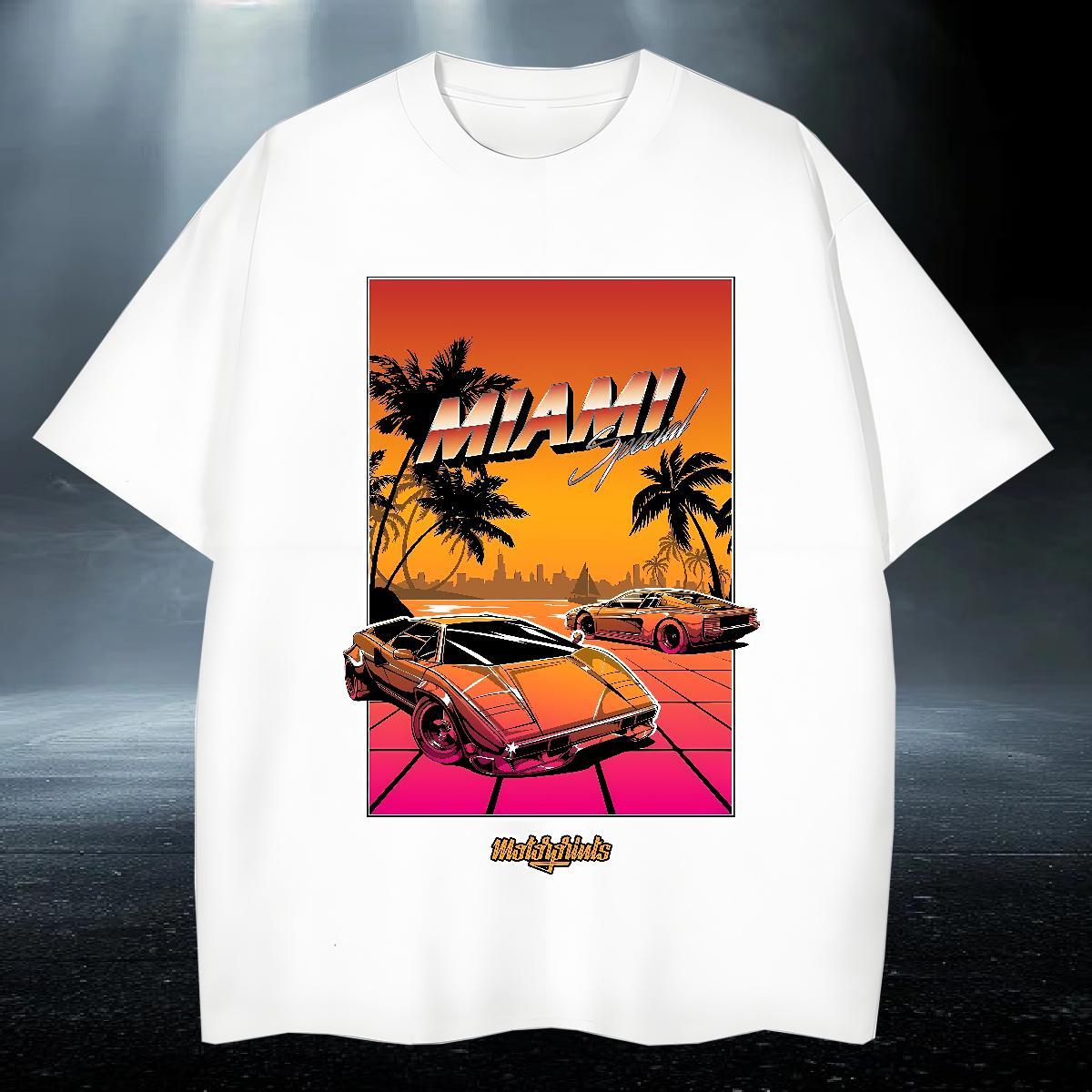 Free Shipping Tshirts Beach 100% Cotton 230g DIY Logo Oversized Round Neck Short Sleeve car T Shirts Men Customized Polos
