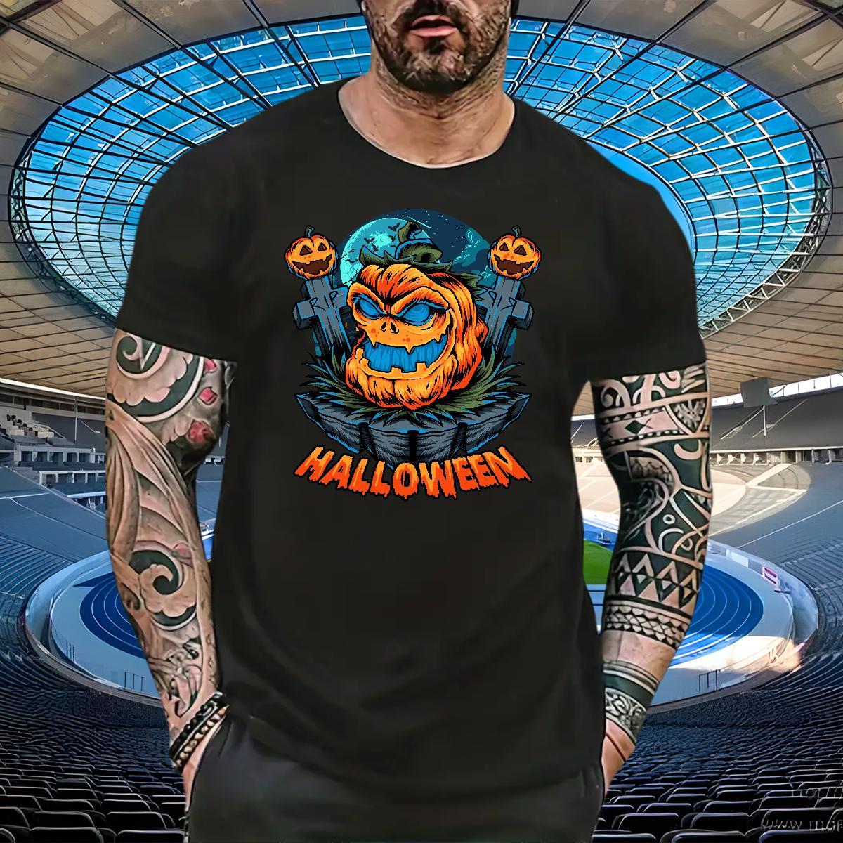 Designer T shirt halloween O Neck Short Sleeves Street Anime 100% Cotton 230g Tshirt for Man Woman Factory Direct Clothings