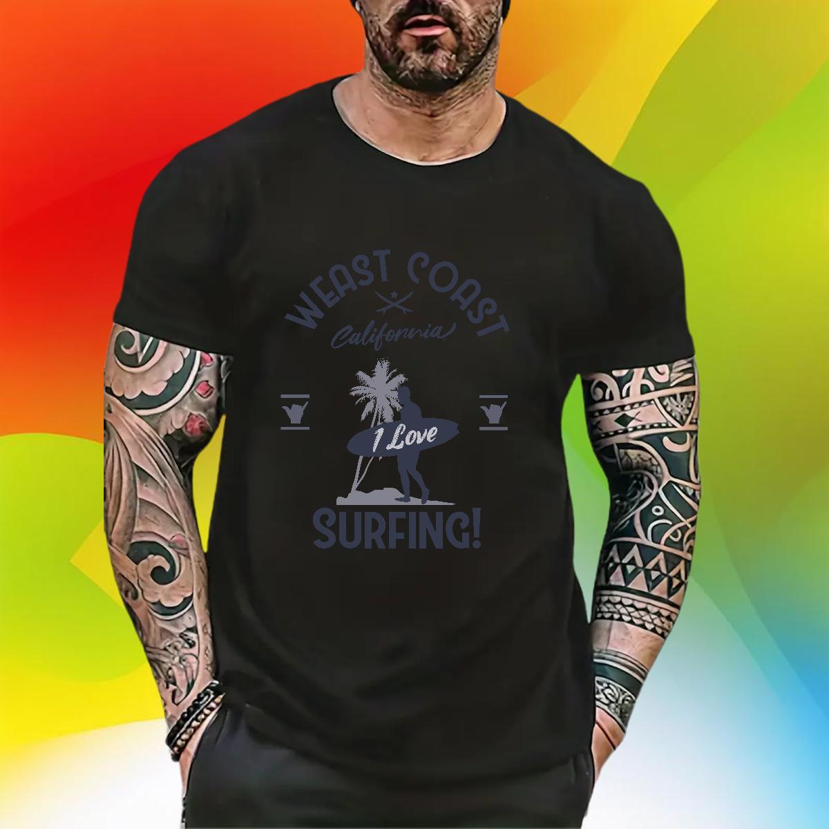 Unisex Men Clothes T-Shirt Hip Hop 100% Cotton 230g Customized Pure Cotton sea Man T Shirts 2024 Polos