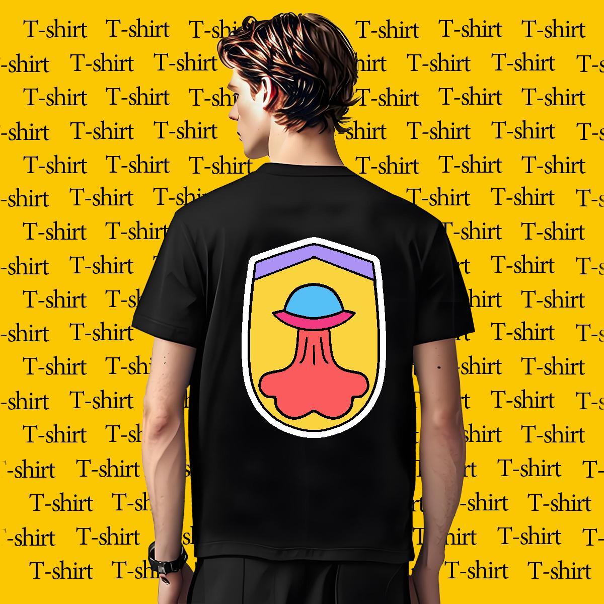 Free Shipping Men Tshirts Street Wear 230g 100% Cotton Graphic Breathable Short Sleeve ET Mens T Shirts Factory Direct Tees Shirts