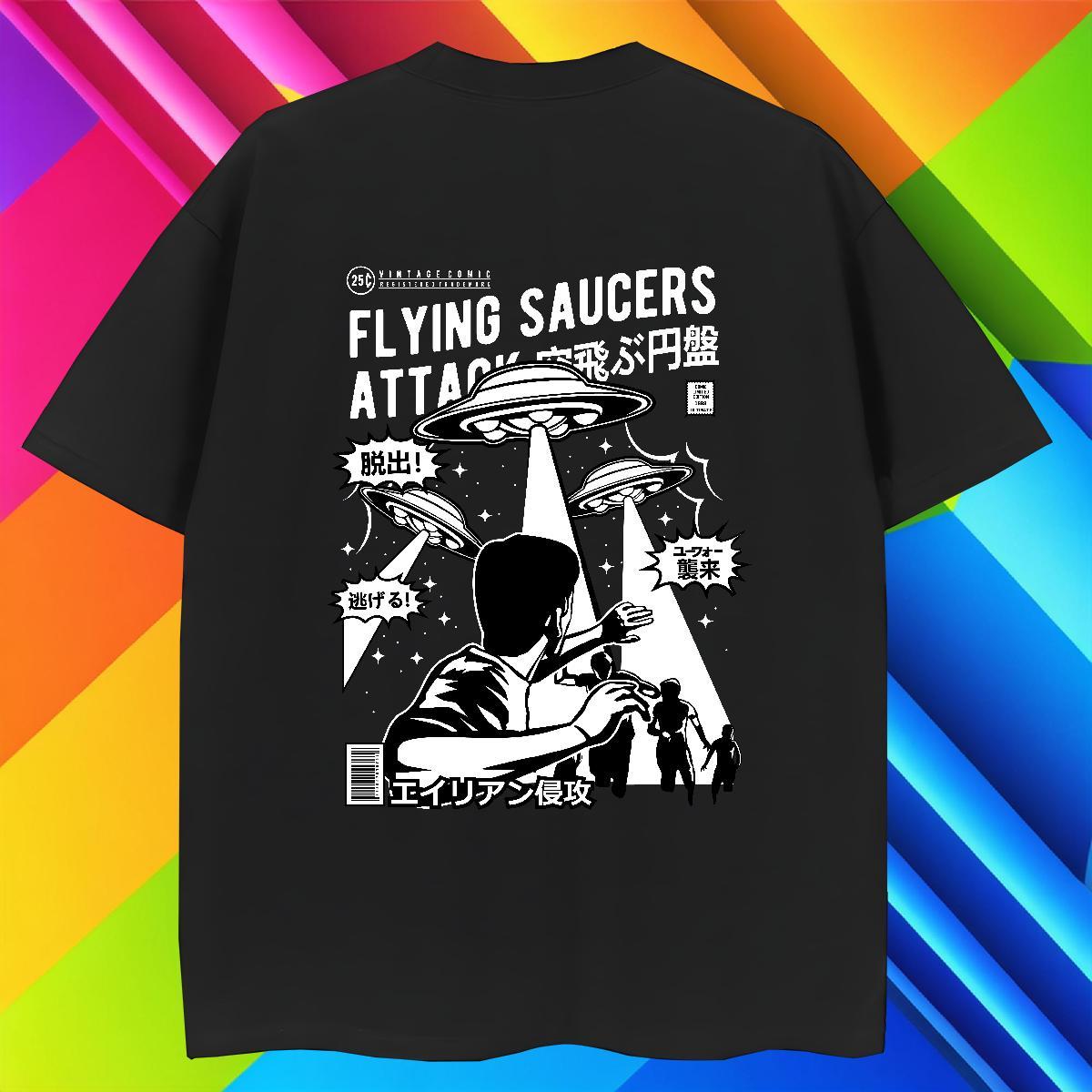 Unisex Mens Tshirts Street 230g Cotton Custom Printed Breathable Soft ET Men T Shirts Casual New Top Tees