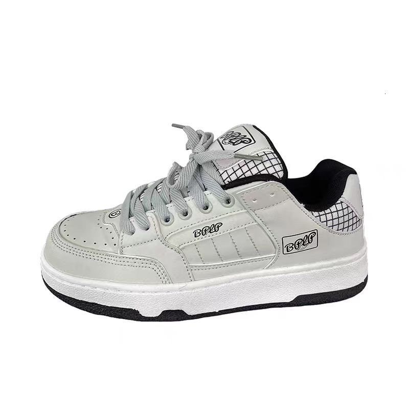 Long foot small black New summer thick soled China-Chic casual student sports shoes for men Fashion