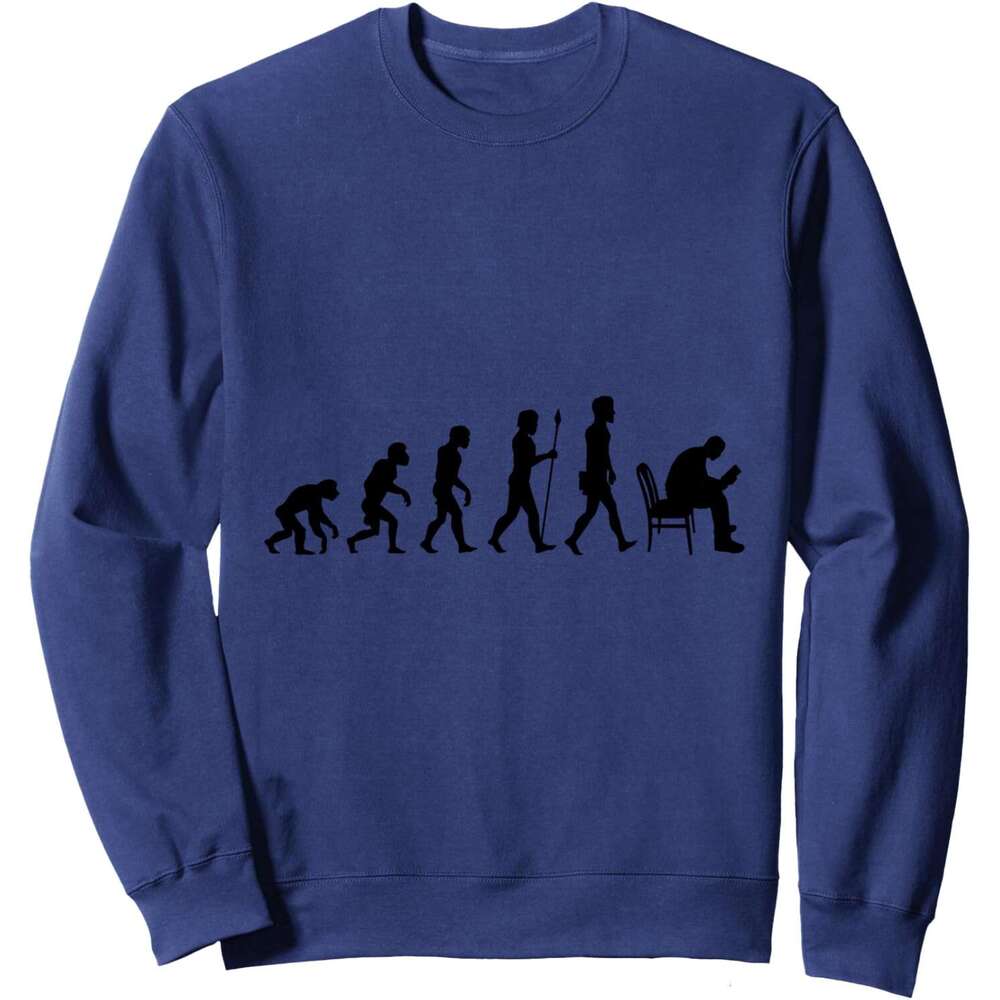 Hoodie for Mens Womens Funny Evolution Readers Literature Book Lovers Gift Sweatshirt Hoodies sweatshirt pullover jacket Long sleeve