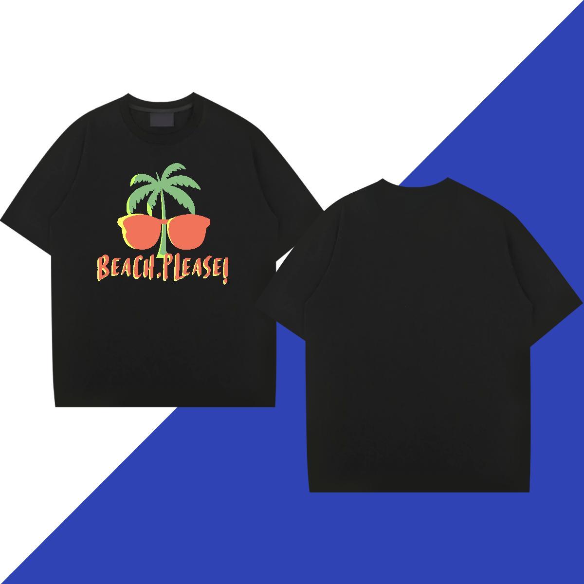High Quality tree 230g Pure Cotton Men Tees Casual Daily Wear Breathable Soft T Shirts Men DIY Customized Custom Big Size Clothings