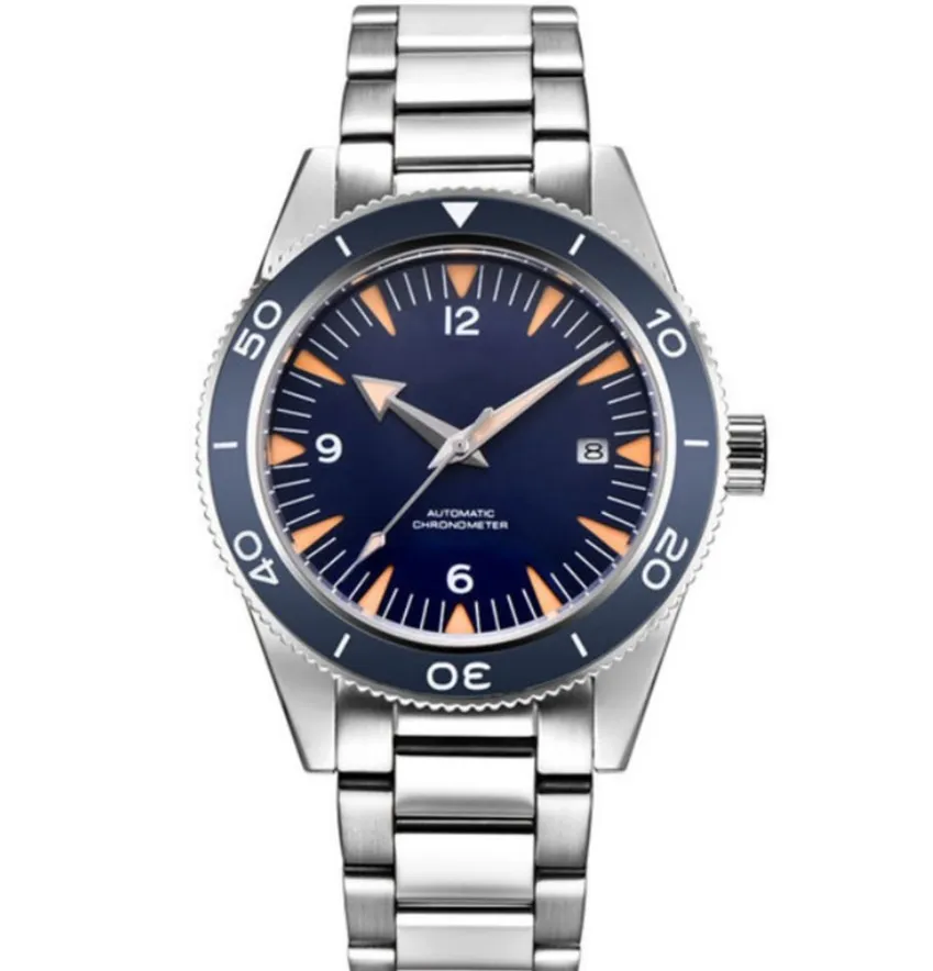 2023 100 Waterproof Mens 41mm Sapphire Ceramic Bezel Male Mechanical Clock Diver Sports Automatic Wristwatch