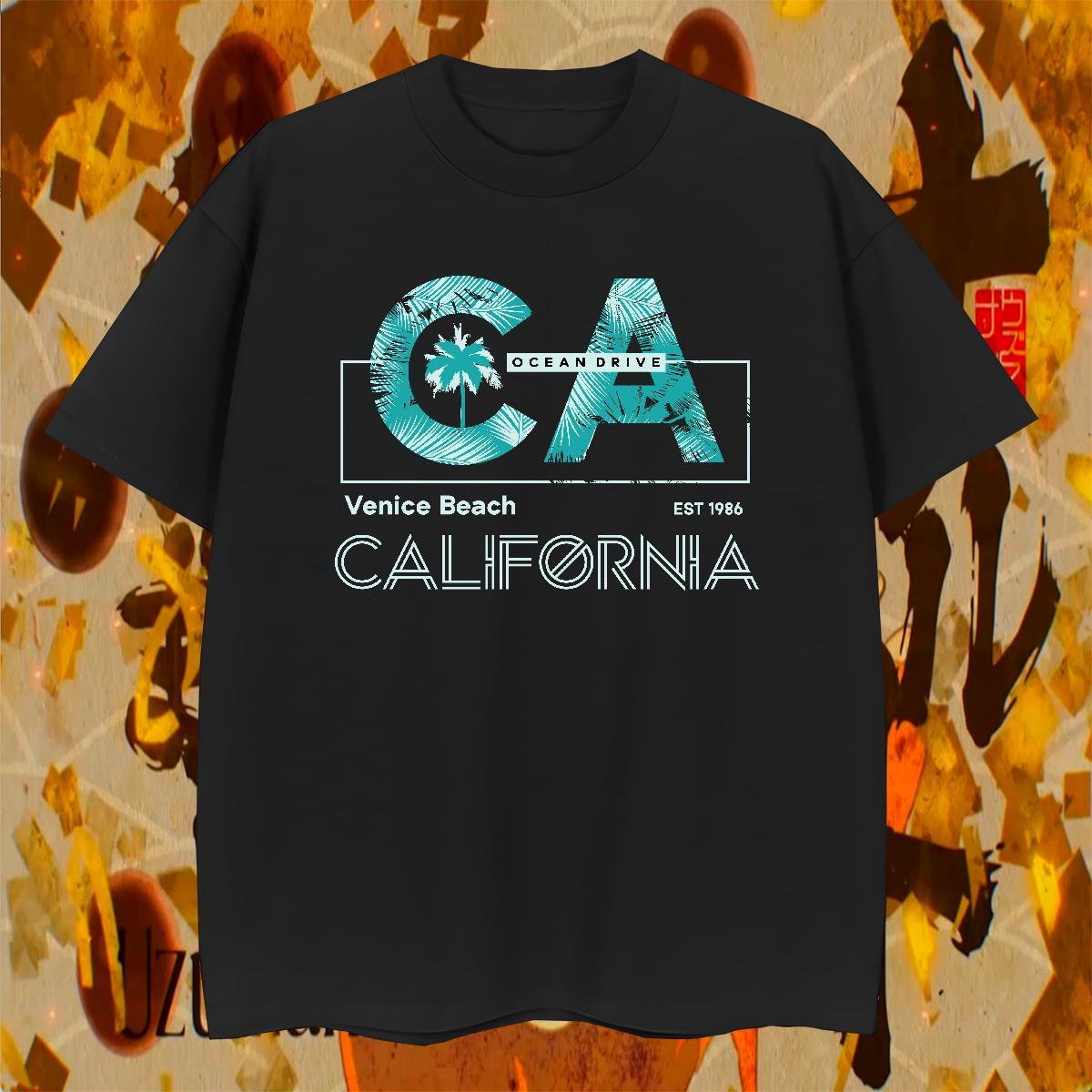 Cool Men Tees Casual Beach 100% Cotton 230g Customized Print Crew Neck letter Mens T Shirts Designer Fashion Wear