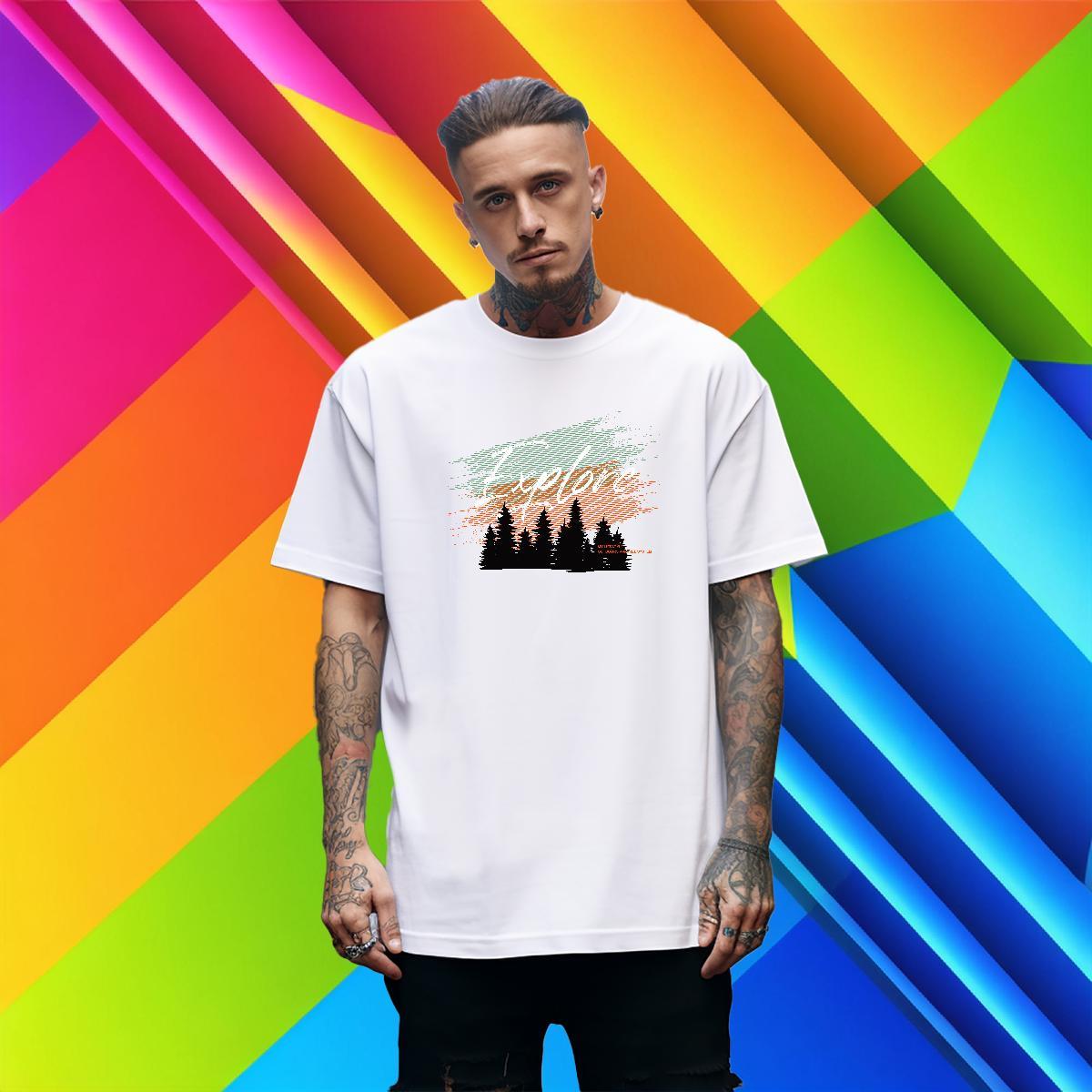 Brand Tshirt for Man Woman Street Wear 230g 100% Cotton Cartoon Printing L-4XL Short Sleeve Soft grove T-Shirts for Men New Designer Tshirts