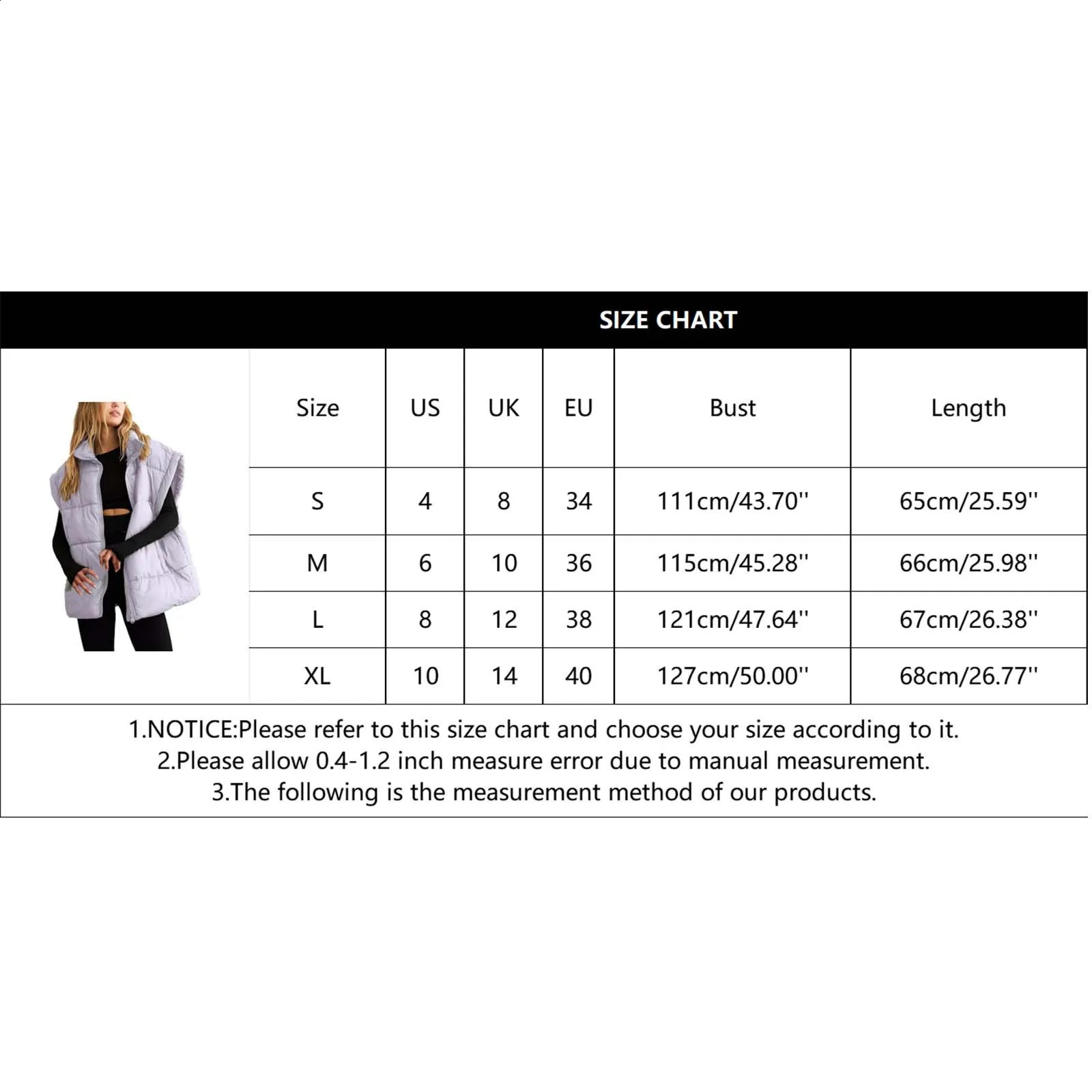 Winter womens apron jacket vest zipper thick warm autumn winter casual cotton puff 240819