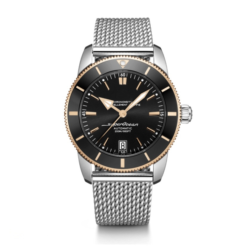 Super Ocean Culture Series B20 Automatic mechanical Men's watch Green 46 Swiss watch blue - steel strap