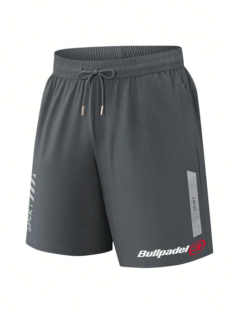 Bullpadel Summer Mens Beach Pants Breathable Casual Shorts Basketball Sports 240819