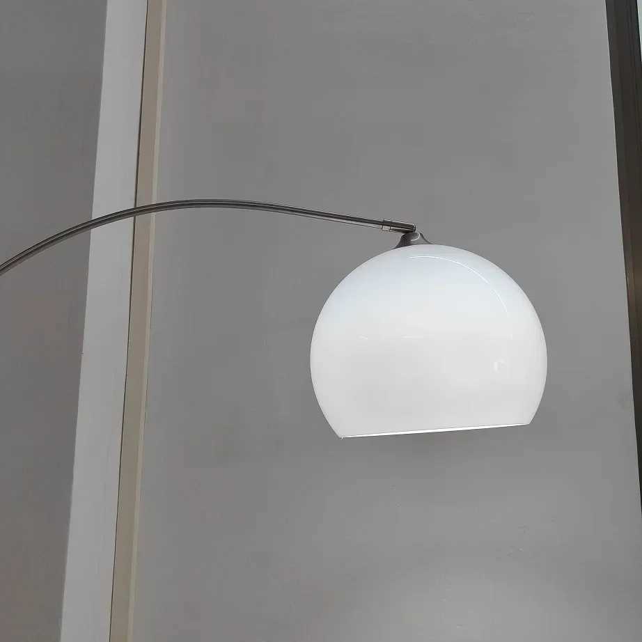 Nordic Creative Led Floor Lamp Living Room Bedroom Stainless Steel Floor Lamp Simple Personality Curved Floor Lamp Y240820