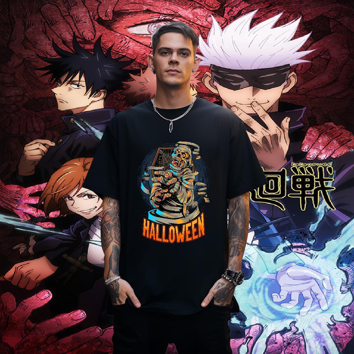 Free Shipping Mens T Shirts skull Breathable Short Sleeve Street wear Hip Hop DIY Printed 230g Cotton Men Tops Tees DIY Customized Tee Shirt