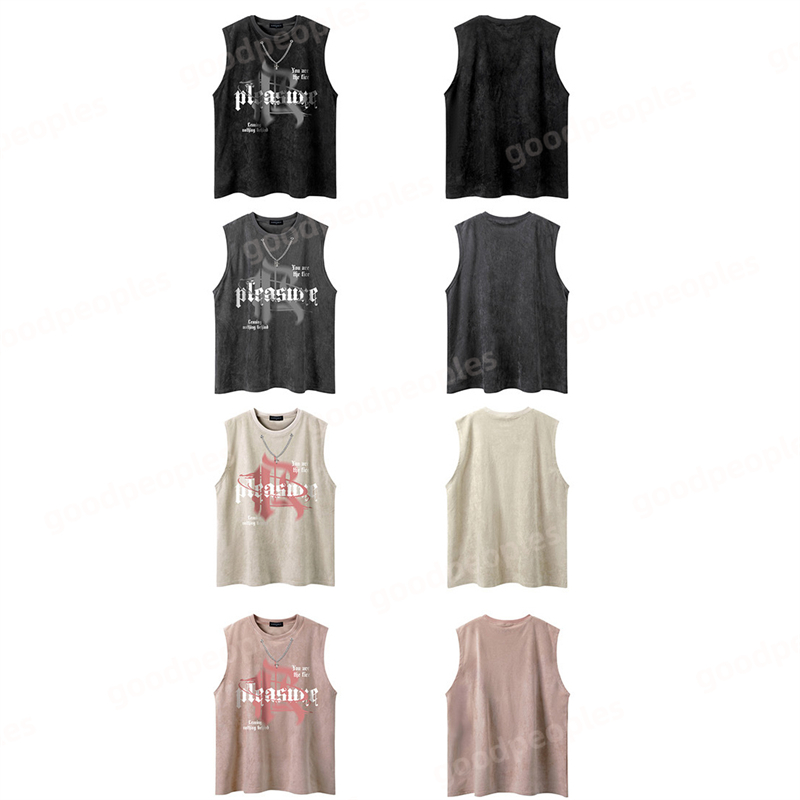 Fashion Mens T-shirt Summer Sleeveless Short Sleeve Mens Casual Top Short Sleeve Designer T-shirt Couple Trendy Clothing Size M-3XL