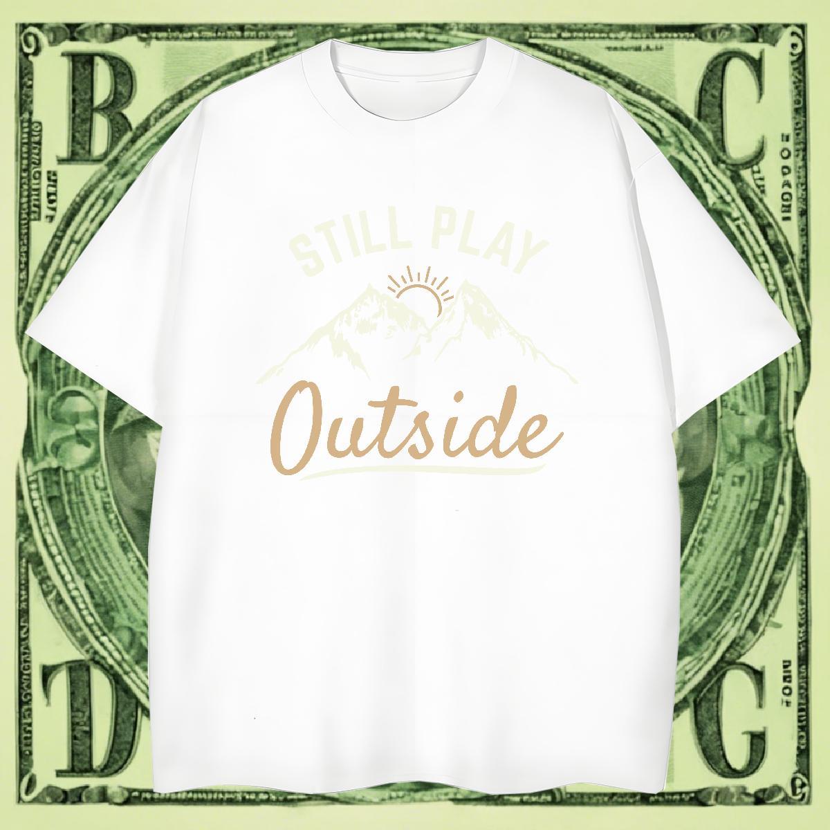 Unisex Men Tshirts Daily Outfit 230g Pure Cotton Custom Cartoon O-Neck Short Sleeve monogram T-Shirts Designer Fashion Wear