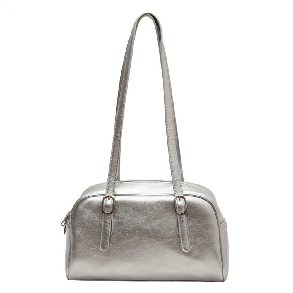 Women Shoulder Bag Solid Color Fashion Handbag with Adjustable Strap Satchel Purse Underarm for Work Shopping Travel 240819
