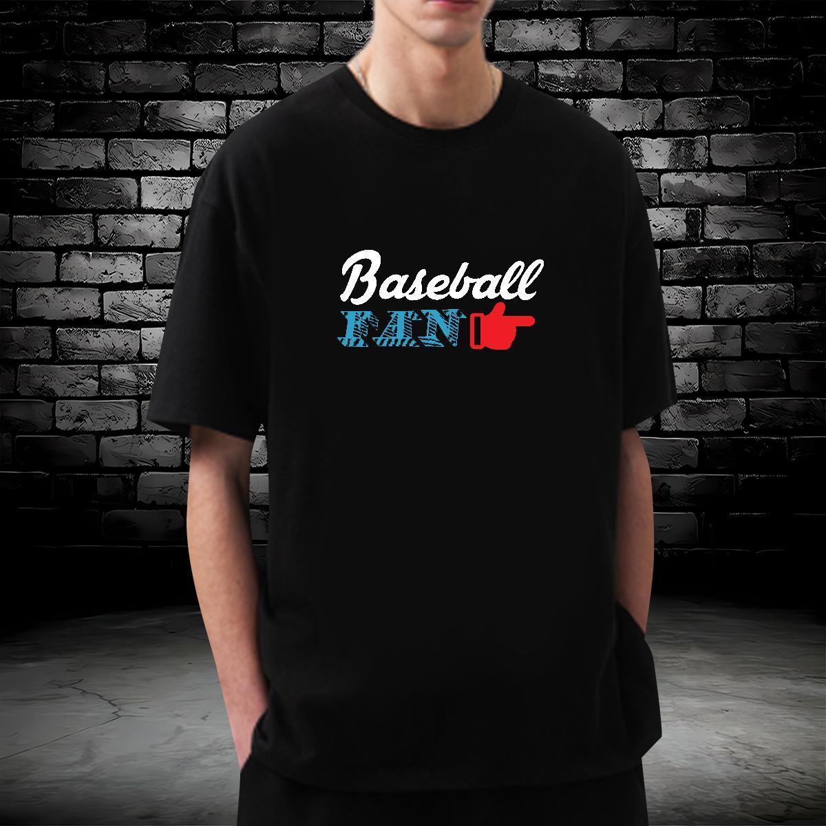 Free Shipping baseball 230g Cotton Tshirts Street Wear O Neck Short Sleeves Men T Shirts Casual New Custom Print Plus Size Tees Shirts