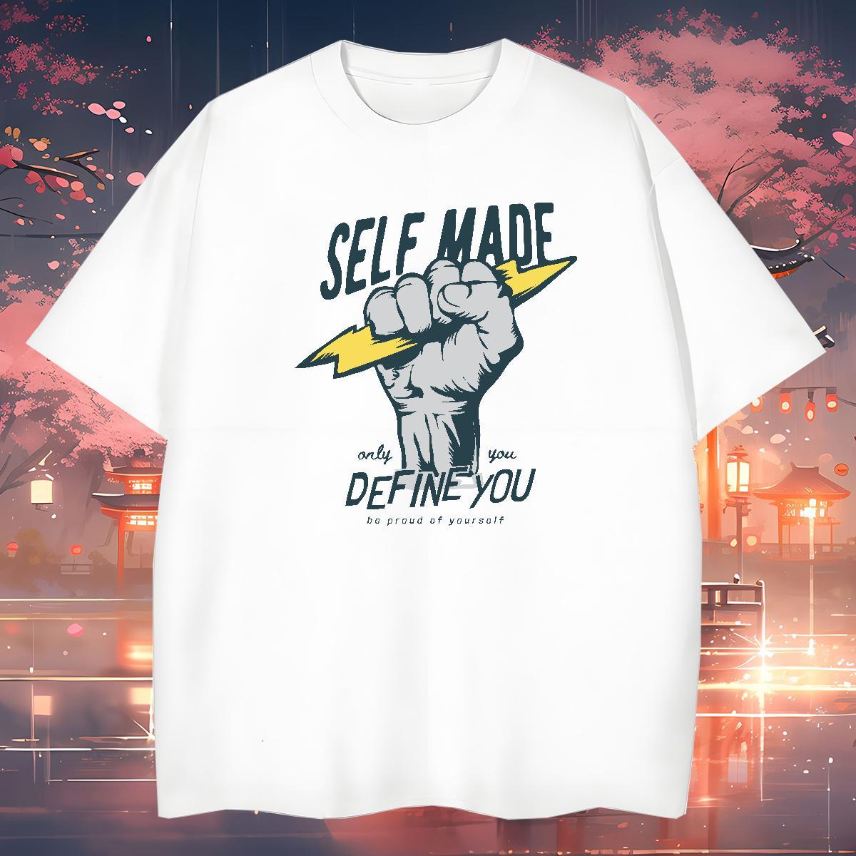 Mens T Shirts 230g 100% Cotton hand- High Street Hip Hop Round Neck Short Sleeve Custom Big Size Couples T Shirts Fashion New Classic Tops Shirt