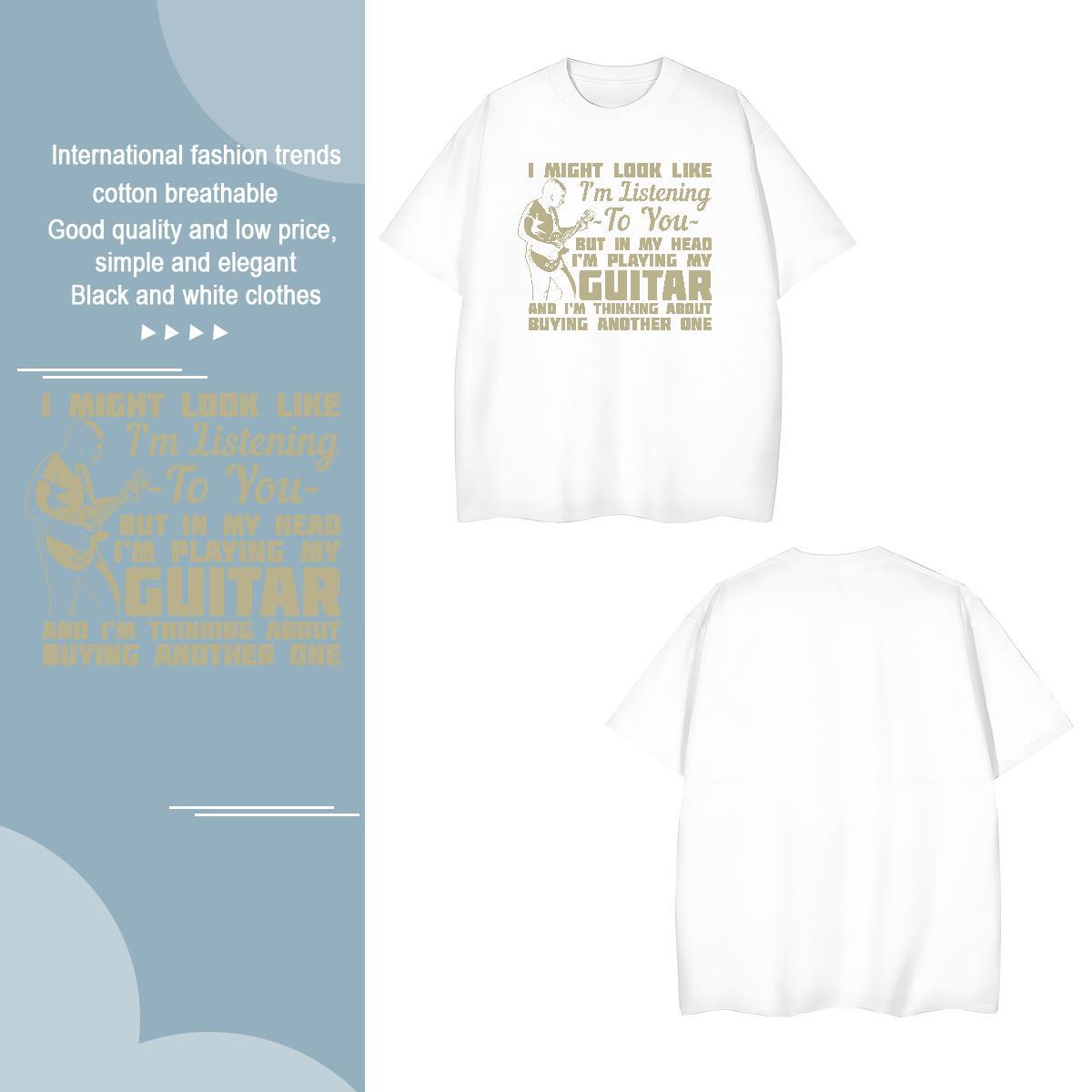 Wholesale monogram Men T Shirts Hip Hop Street Men Clothes T-Shirt 100% Cotton 230g Stylist Breathable Crew Neck DIY Tees Shirts