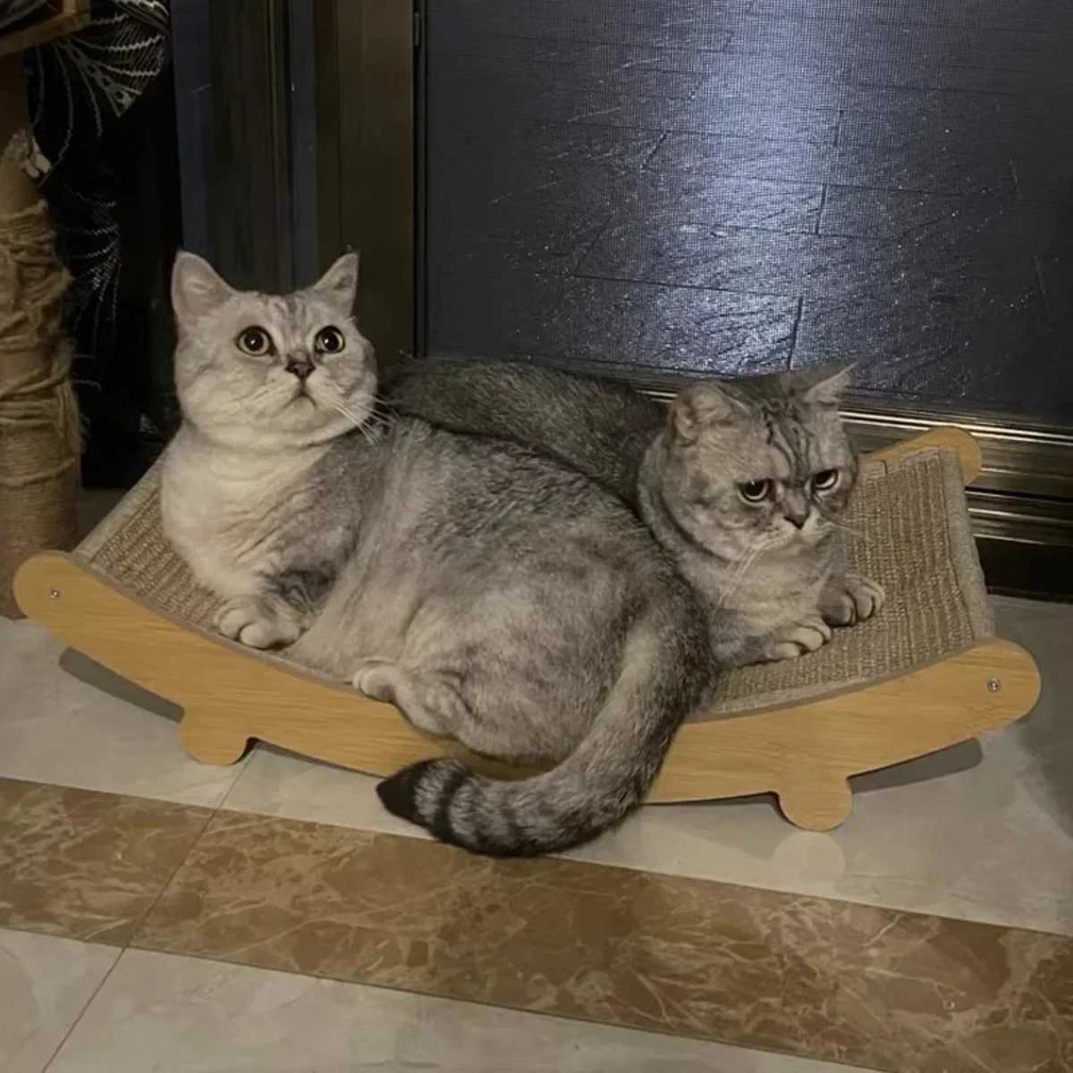 Scratcher for Cats Scratchers No Flaking Sisal Wear-resistant Claw Sharpener Bed Cat Scratching Board Training Grinding Claw ToyXJ240817
