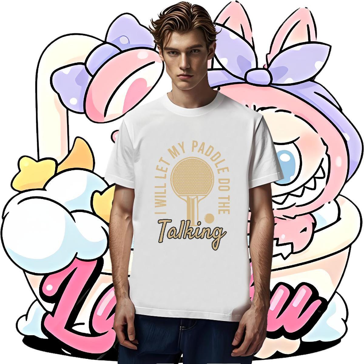 Cool Design Tshirts Street 230g Cotton Black White Short Sleeve O-Neck monogram Men T Shirts Fashion Designer Wear